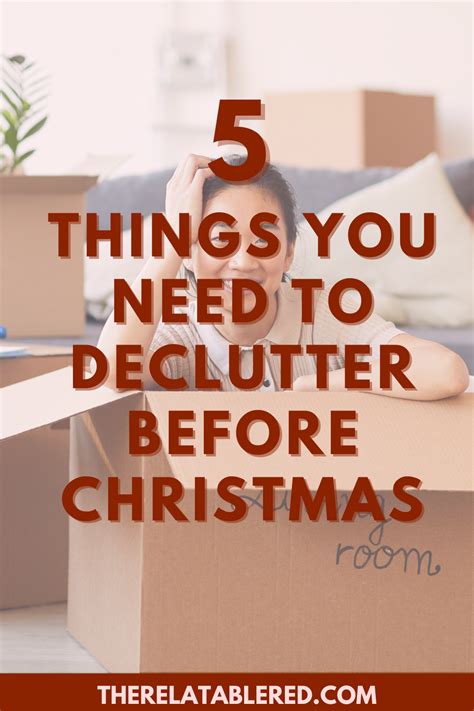 Declutter Before Christmas Essential Steps