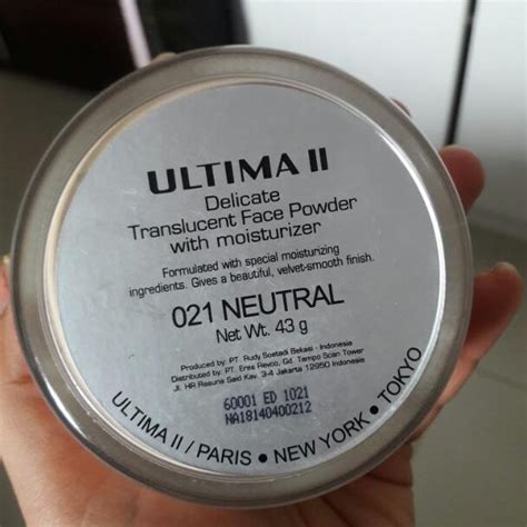 Jual Bedak Tabur Loose Powder Ultima Ii Natural Neutral G