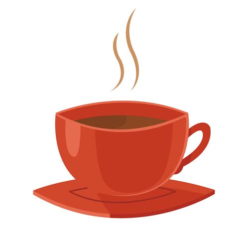 Red Coffee Cup Png