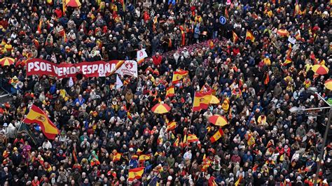 Protesta Del Pp Contra Sánchez Y La Amnistía En Madrid Horario