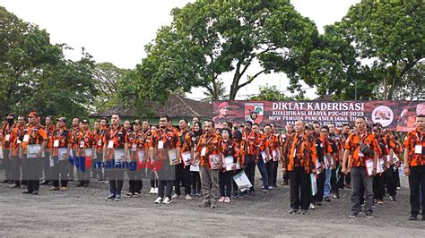 MPW Pemuda Pancasila Jatim Gelar Diklat Kaderisasi Madya Di Kota Malang