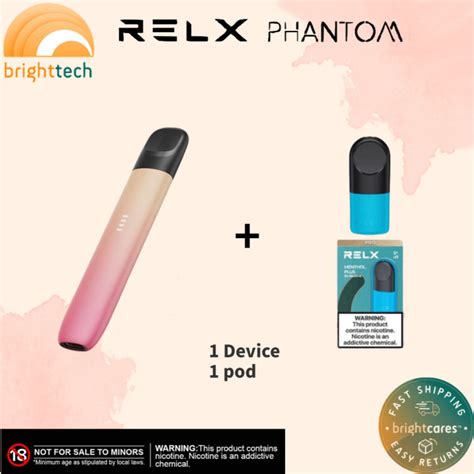 Fast Relex Rel X Relax Rlex Infinity Vaping Smoke Set Rechargeable