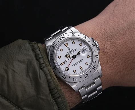 Rolex Explorer Ii Chi Chi Di Mais Mm Polar Patina Dial