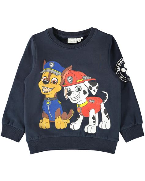 Paw Patrol Sweatshirt Nmmpawpatrol Für Jungen Organic Cotton Paw