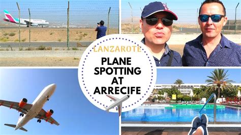 SCARY PLANE LANDING AT ARRECIFE AIRPORT LANZAROTE TRAVEL VLOG YouTube