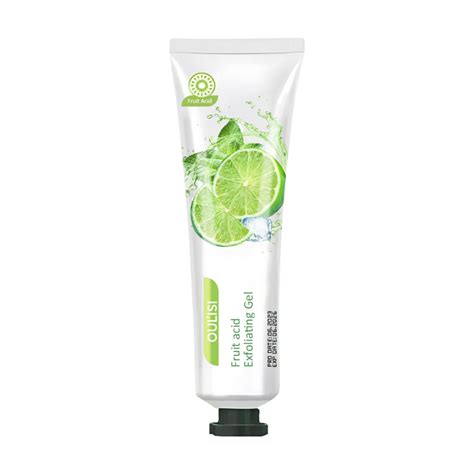 Noland Oulisi Fruit Acid Exfoliating Gel Facial Glowing Mengangkat Kulit Mati Pada Wajah Dan