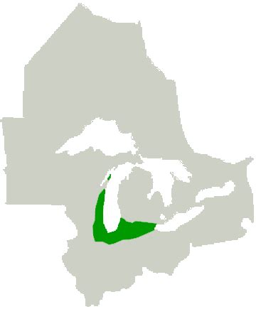 Historical Map of Potawatomi, Shaded area represents Potawatomi ...