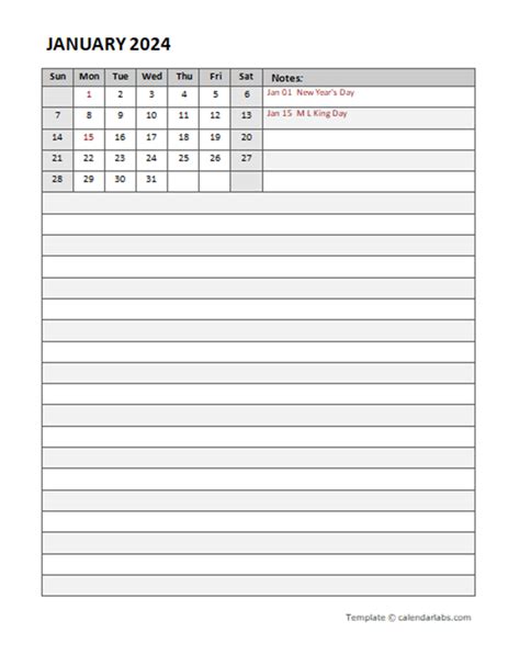 2024 Monthly Calendar Template Word Pdf Free Download Chlo Meghan