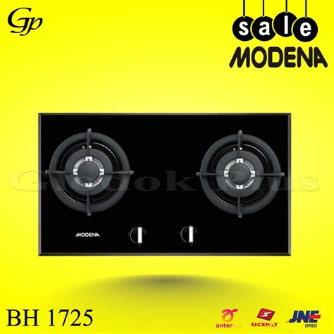 Jual MODENA CRISTA BH 1725 Kompor Tanam Built In Hob Gas 70 Cm 2