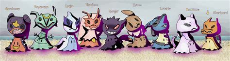 Mimikyu Forms Most Popular Pokemon By Cheeseghostalpaca On Deviantart