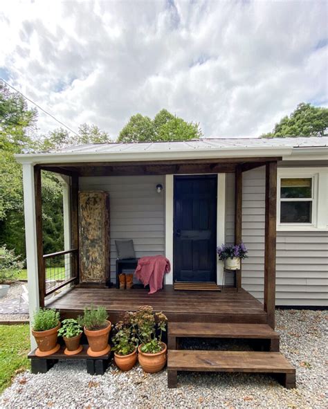 Our Diy Budget Back Porch A Small Life