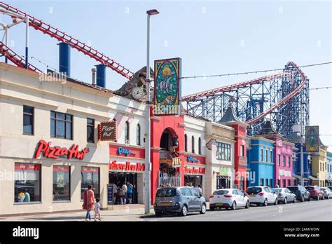 Achterbahn The Big One Blackpool Pleasure Beach Ocean Boulevard