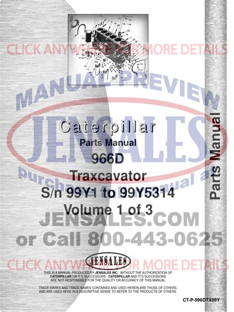 Caterpillar 966d Wheel Loader Parts Manual4 | PDF | Vehicles | Manufactured Goods