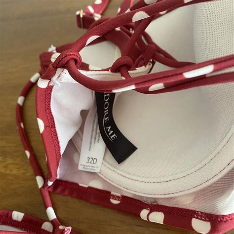Adore Me Bikini Set Top Is 32D Bottom Is Size Depop