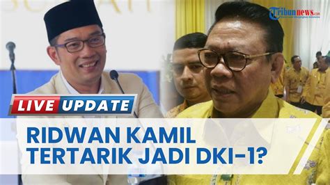 Ridwan Kamil Bertemu Ketua Dewan Pakar Partai Golkar Bukan Maju