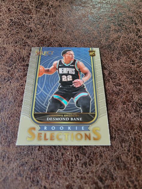 Panini Select Desmond Bane Rookie Selections Grizzlies Sp Rc