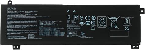 Amazon Izkror C N Wh Mah Cell Battery Replacement For