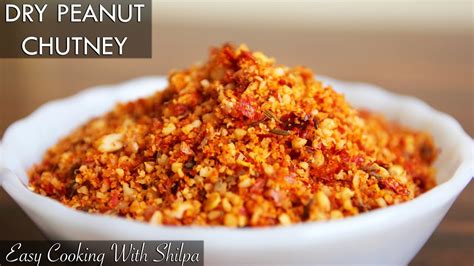 How To Make Dry Peanut Chutney EasyCookingWithShilpa YouTube