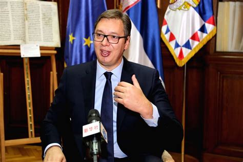 SERBIA-BELGRADE-PRESIDENT-VUCIC-INTERVIEW