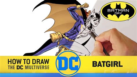 How To Draw The Dc Multiverse Batgirl Dckids Youtube