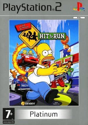 The Simpsons Hit Run Platinum Sony Playstation