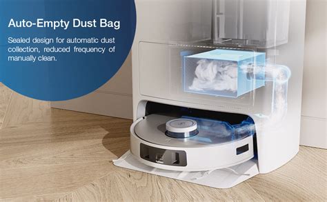 Amazon ECOVACS Disposable Dust Bag For DEEBOT T20 Omni X1 Omni