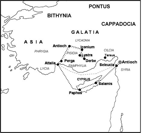 Maps New Testament Bible Maps By Generation Word