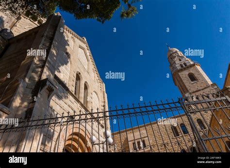 Abbey Of The Dormition In Jerusalem On Mt Zion Stock Photo Alamy