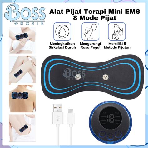 Jual Alat Pijat Kupu Kupu Ems Mini Multifungsi Ems Mini Massager