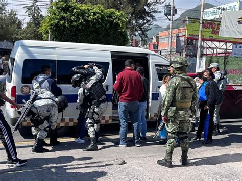 Sedena Detiene A Personas En Flagrancia Durante El Fin De Semana En