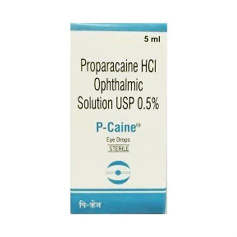 Proparacaine Hydrochloride Proparacaine Hydrochloride Eye Drops