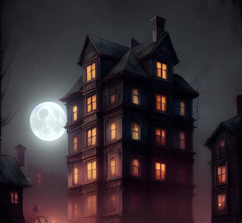 Spooky Apartment Complex By Dubbedemotions On Deviantart