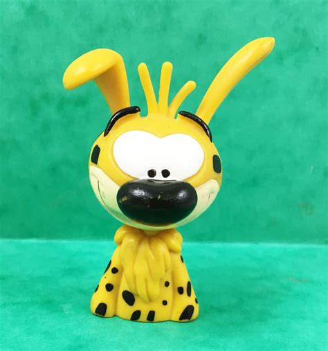 Marsupilami Figurine Pvc Plastoy Buste Du Marsupilami