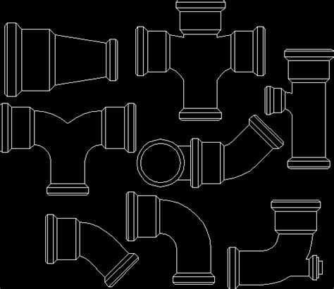 Llave De Paso En Dwg Kb Librer A Cad