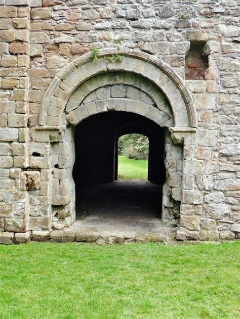 Archway Through Lilleshall Abbey Shropshire England Vwcampervan