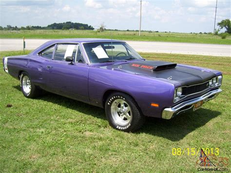 Plum Crazy 1969 Dodge Superbee 440 6 Pack 4 Speed 4 Wh Disc Vint Air Restored