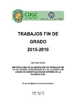 Trabajos Fin Grado 2015 2016