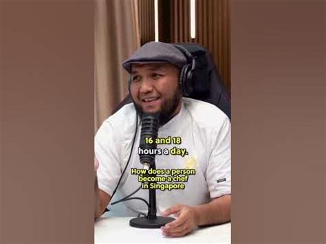 Chef Bob reveals the secret to becoming a chef in Singapore! - YouTube