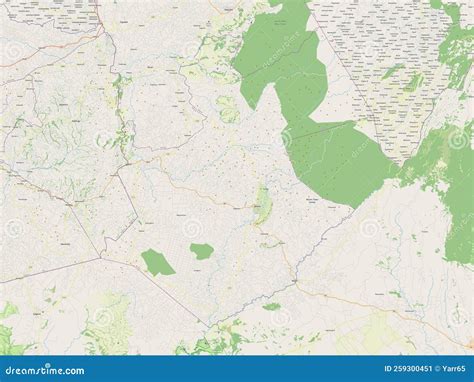 Bomet Kenya OSM No Legend Stock Illustration Illustration Of Shape