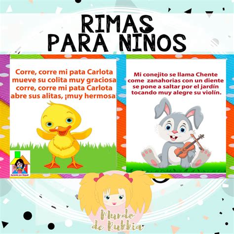 Rimas Infantiles para Niños Mundo de Rukkia