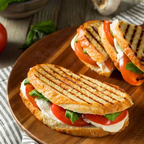 Panini Tomate Mozzarella Rezept Klarstein