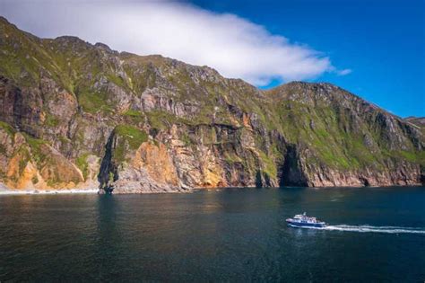 Från Killybegs Båttur längs kusten till Sliabh Liag klipporna