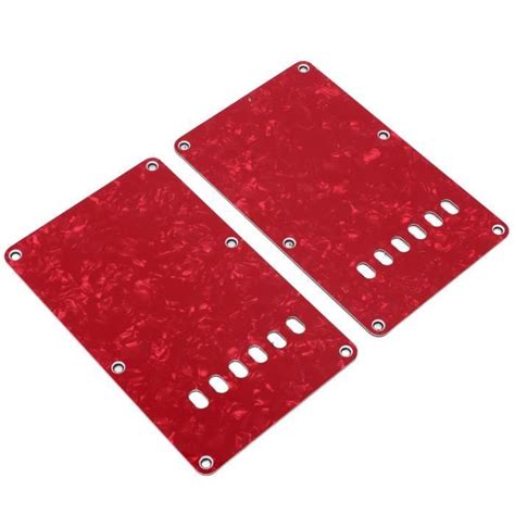 Garosa Plaques de couverture de guitare en plastique 2 pièces plaques