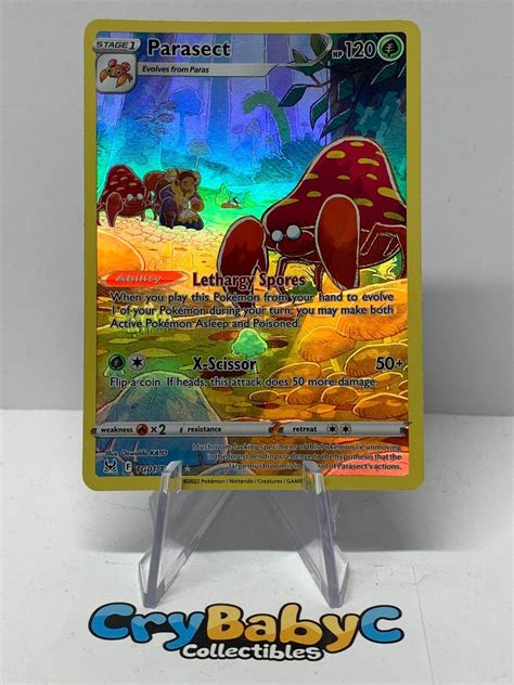 Pokemon Parasect Tg Tg Lost Origin Sword Shield Trainer Gallery