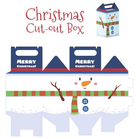 Christmas Santa Paper Box Templates 10 Free Pdf Printables Printablee