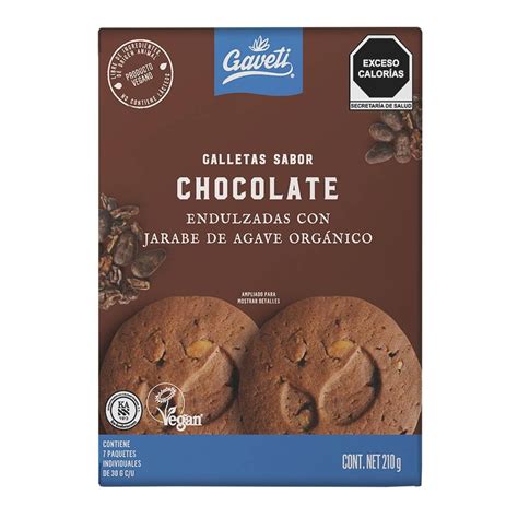 Galletas Gaveti Con Avena Sabor Chocolate Con Paquetes De G C U