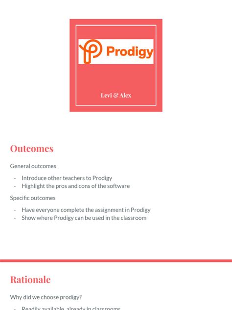 Prodigy | PDF