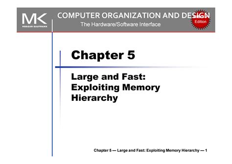 Chapter Computer Organization And Design Risc V The Hardware