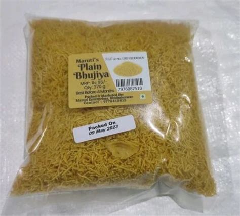 Besan Plain Bhujiya Namkeen Packaging Type Packet Packaging Size