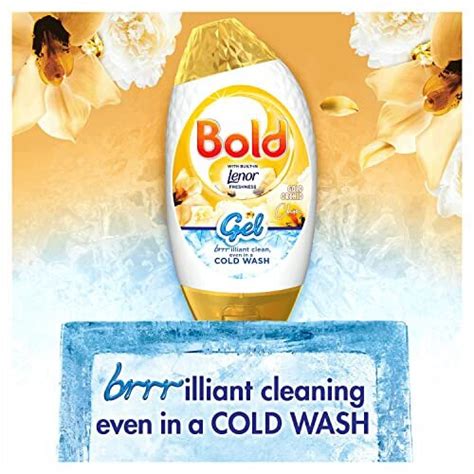 Bold Washing Liquid Laundry Detergent Gel 144 Washes 840 Ml X 6